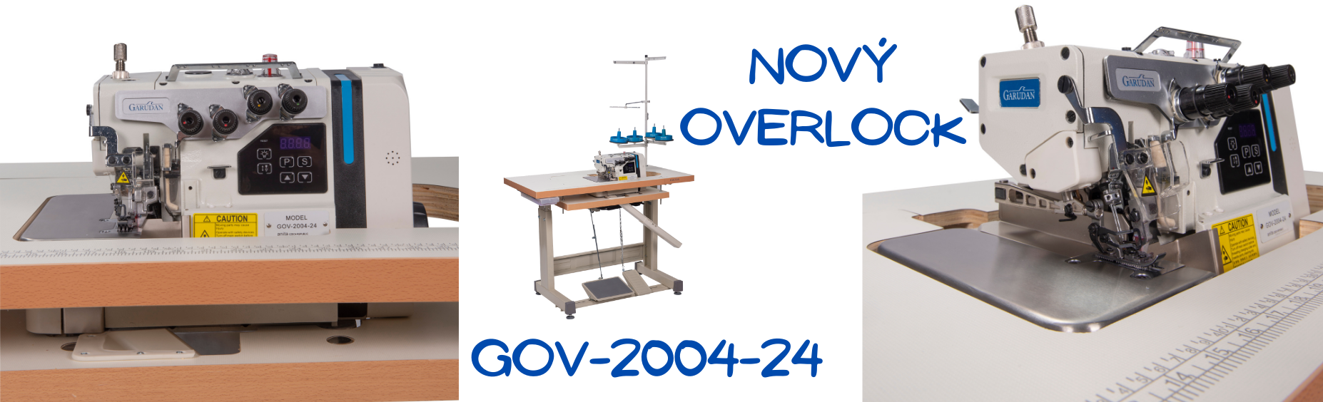 Nový průmyslový overlock GOV-2004-24.